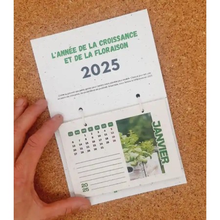 Calendrier 2025 à planter - mix