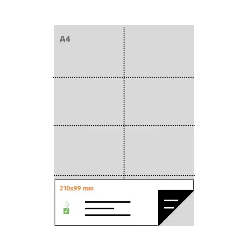 Carte Signet M 210x99 mm