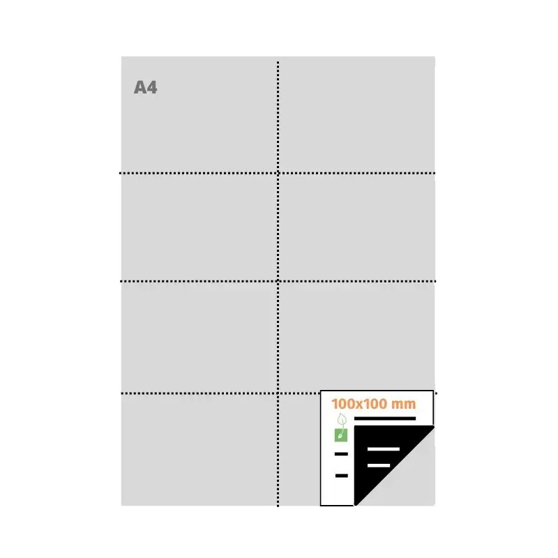 Carte Carré 99x99 mm